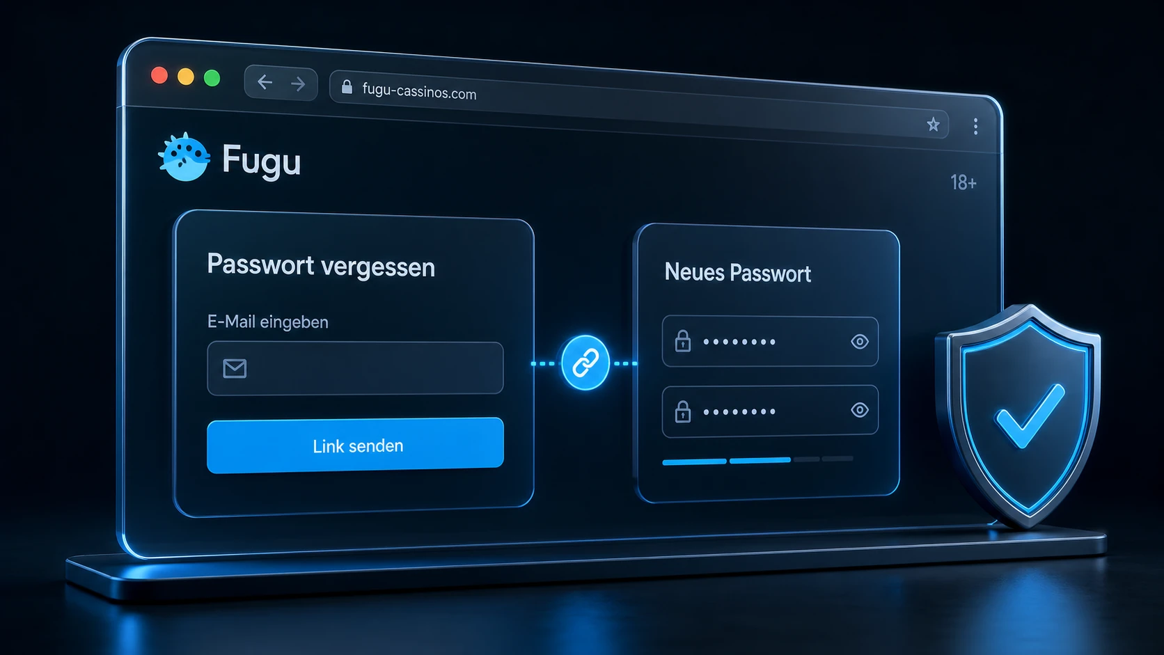 Passwort vergessen? Konto wiederherstellen