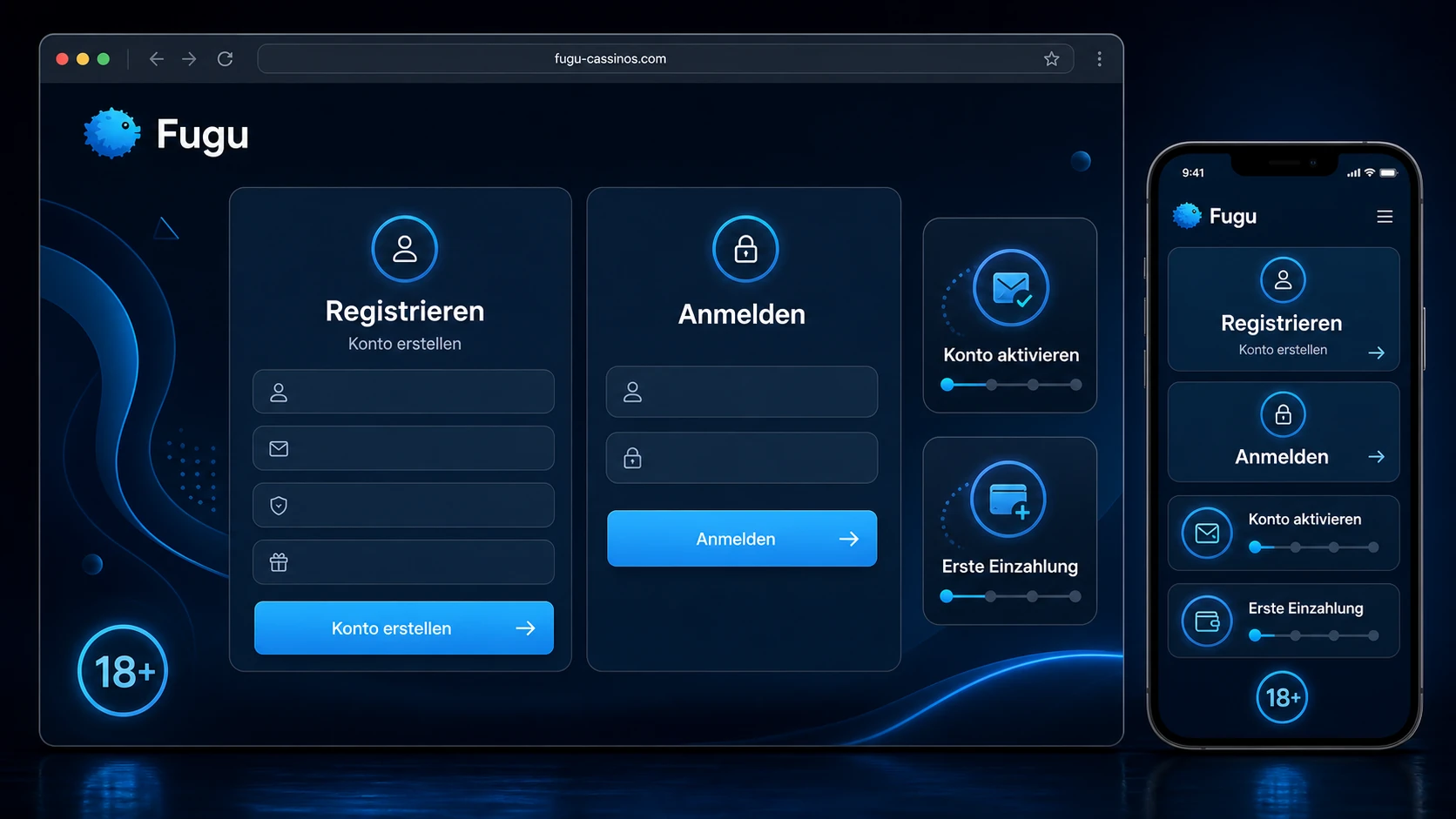 Registrierung und Login